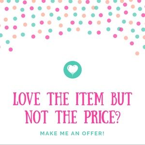 All reasonable offers accepted!